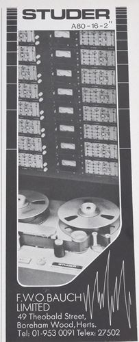 various-Studio Sound September, October 71